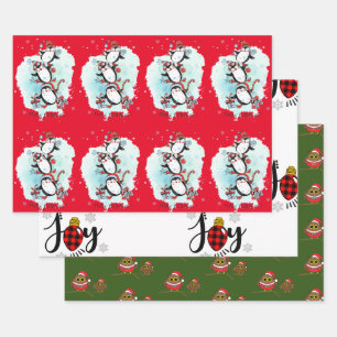 Kerstmis Inpakpapier Vel