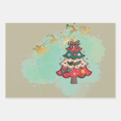 Kerstmis  inpakpapier vel (Voorkant 2)