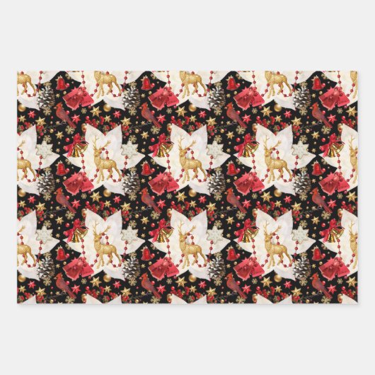 Kerstmis Inpakpapier Vel (Voorkant 3)