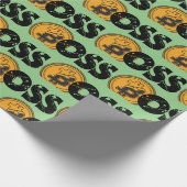 Kerstmis inpakpapier voor handelaren, Bitcoin Wrap (Hoek)