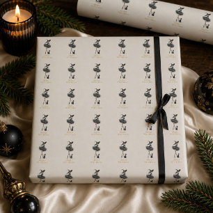Kerstmis Inpakpapier voor Heksen – Gotische Heks &