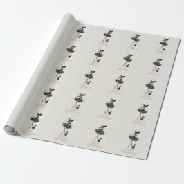 Kerstmis Inpakpapier voor Heksen – Gotische Heks &