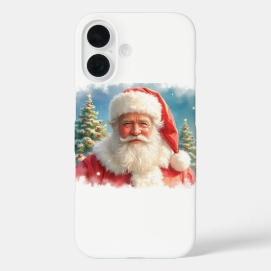 Kerstmis, iphone, 16 hoesje 🤳 (Achterkant)