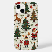 Kerstmis iPhone Case (Achterkant)