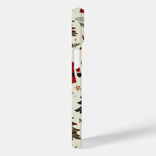 Kerstmis iPhone Case (Achterkant / Rechts)