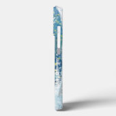 Kerstmis iPhone Case Gift Gelukkig Penguin Party (Achterkant / Links)