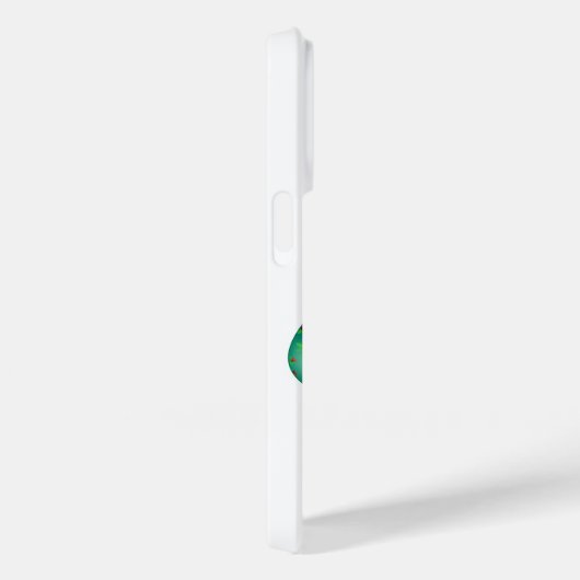 Kerstmis iPhone Case Santa met Gift (Achterkant / Rechts)