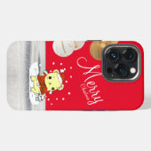 Kerstmis iPhone Hoesje (Achterkant horizontaal)