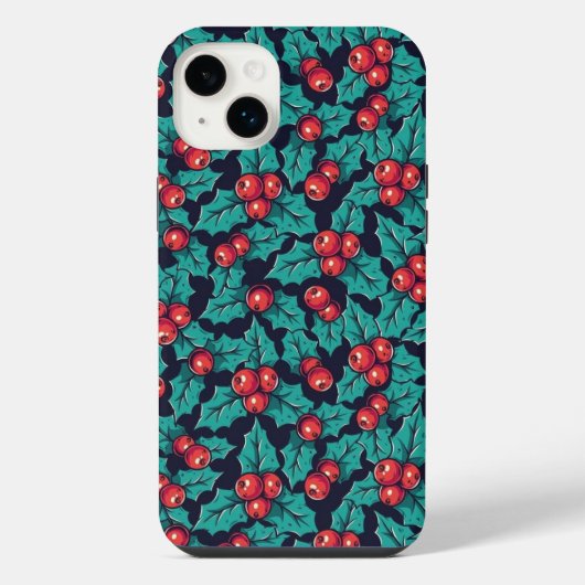 Kerstmis iPhone Hoesje (Achterkant)