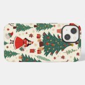 kerstmis iPhone hoesje (Achterkant horizontaal)
