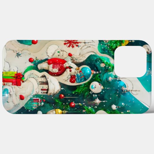 Kerstmis iPhone / iPad hoesje (Achterkant (horizontaal))