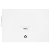 Kerstmis is afgelast - Kerstman waait over (Achterkant Horizontaal)