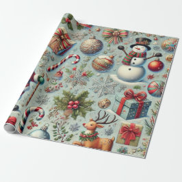 Kerstmis is al hier cadeaupapier