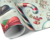 Kerstmis is al hier cadeaupapier (Rol Hoek)