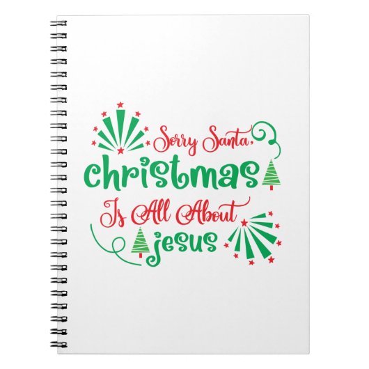 Kerstmis is alleen mogelijk notitieboek (Voorkant)