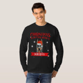 Kerstmis is beter met een Doberman 265 T-shirt (Voorkant volledig)