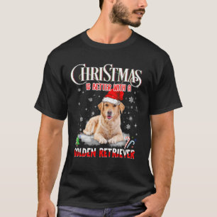Kerstmis is beter met een gouden reclassering - ho t-shirt