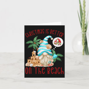 Kerstmis is beter op het strand - grappige kerstmi kaart