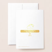 Kerstmis is Bull - typografische kaart (Met envelop)