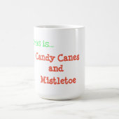 Kerstmis is..Candy Cane en Mistslier Koffiemok (Center)