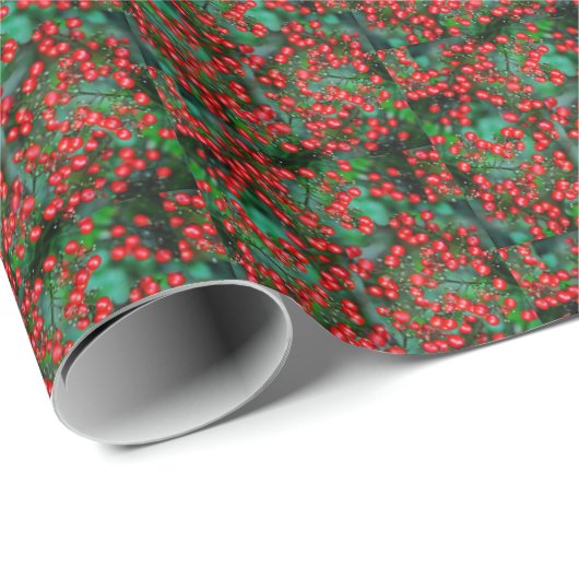 Kerstmis is de Berries! Cadeaupapier (Rol Hoek)