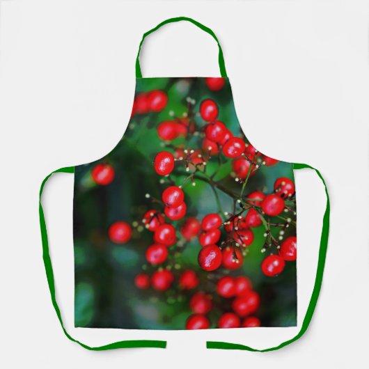 Kerstmis is de Berries! Schort (Voorkant)