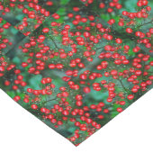 Kerstmis is de bessen! lange tafelloper (Hoek)