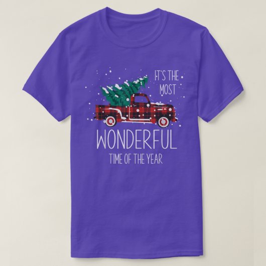 Kerstmis is de mooiste tijd van de t-shirt (Design voorkant)