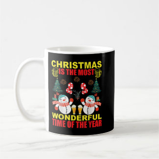 Kerstmis is de mooiste tijd van het jaar koffiemok