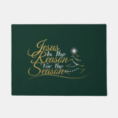 Kerstmis is de reden voor het seizoen deurmat (Voorkant)