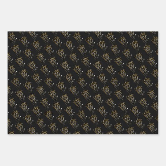 Kerstmis is de reden voor het seizoen inpakpapier vel (Voorkant 3)