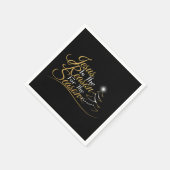 Kerstmis is de reden voor het seizoen servet (Hoek)