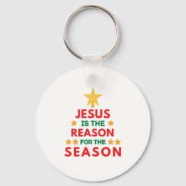 Kerstmis is de reden voor het seizoen sleutelhanger