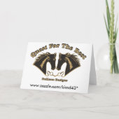 Kerstmis is de Tijd voor Liefde Feestdagen Kaart (Achterkant)