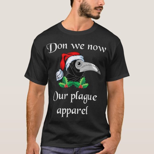 Kerstmis is een doktersmasker. t-shirt (Voorkant)