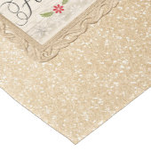 Kerstmis is een Medium Table Runner met gevoel Medium Tafelloper (Hoek)