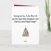 Kerstmis is een strand Kaart (Achterkant)