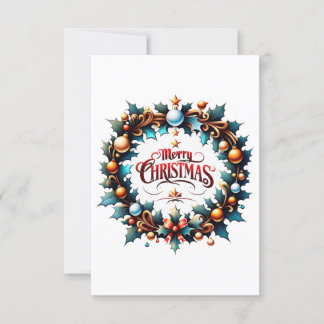 Kerstmis is een tijd voor wonderen en verwondering kaart