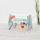 Kerstmis is geannuleerd - Kerstmis mislukt lateral Feestdagen Kaart (Voorkant)