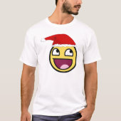 Kerstmis is Geweldige Epic Face T-shirt (Voorkant)