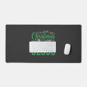 Kerstmis is helemaal over Jezus typografie Bureaumat (Keyboard & Muis)