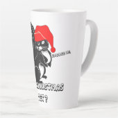 kerstmis , is het al kerstmis ? latte mok (Rechterhoek)