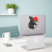 kerstmis , is het al kerstmis ? sticker (Laptop op bureau)
