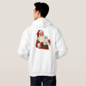 Kerstmis is het laden gelieve te wachten grappig e hoodie (Achterkant volledig)