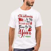 Kerstmis is het mooiste t-shirt (Voorkant)