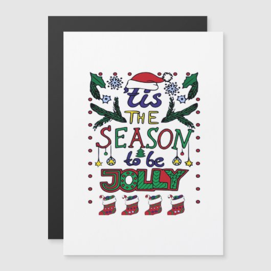 Kerstmis Is Het Seizoen (Voorkant / Achterkant)