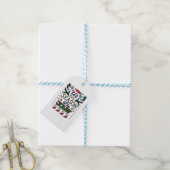 Kerstmis Is Het Seizoen Cadeaulabel (Met Touw)