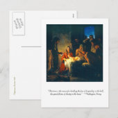 "Kerstmis is het seizoen " Feestdagenkaart (Voorkant / Achterkant)