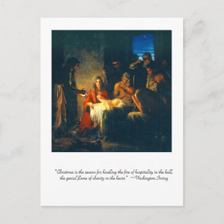 "Kerstmis is het seizoen " Feestdagenkaart