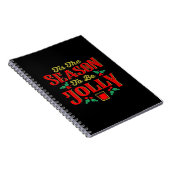 Kerstmis Is Het Seizoen Notitieboek (Rechterzijde)